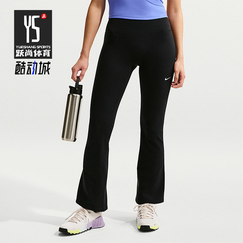 Nike/耐克正品2026春季款女士日常松紧腰透气修身长裤IB9136-010