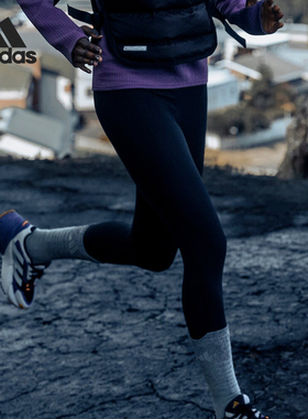 Adidas/阿迪达斯正品ULTIMATE 7/8L女士跑步紧身九分裤HY2909