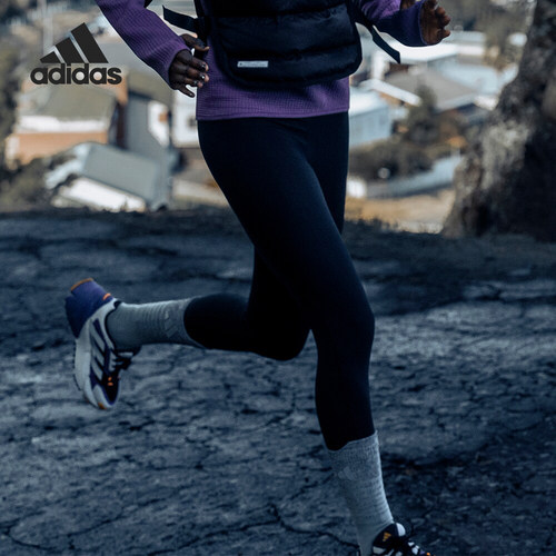 Adidas/阿迪达斯女士跑步九分裤