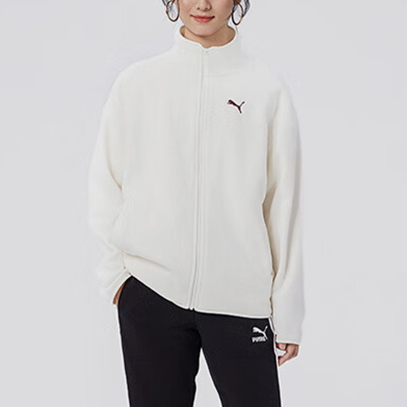 Puma/彪马正品运动男士印花休闲拉链简约潮流宽松夹克外套