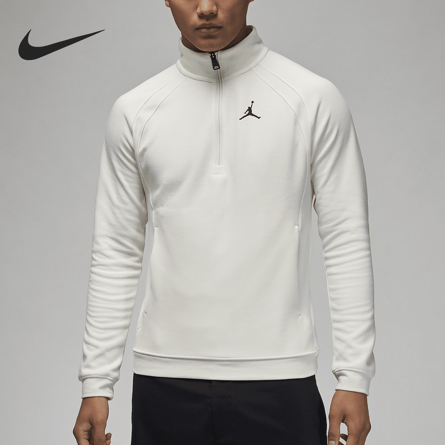Nike/耐克正品Jordan Sport 男士半拉链高尔夫上衣FB7564-133
