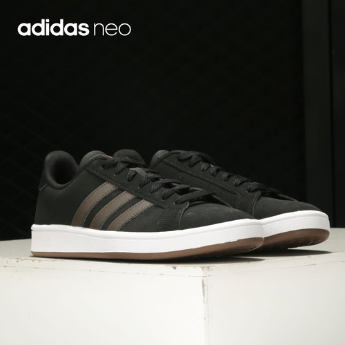 阿迪达斯男女低帮休闲板鞋