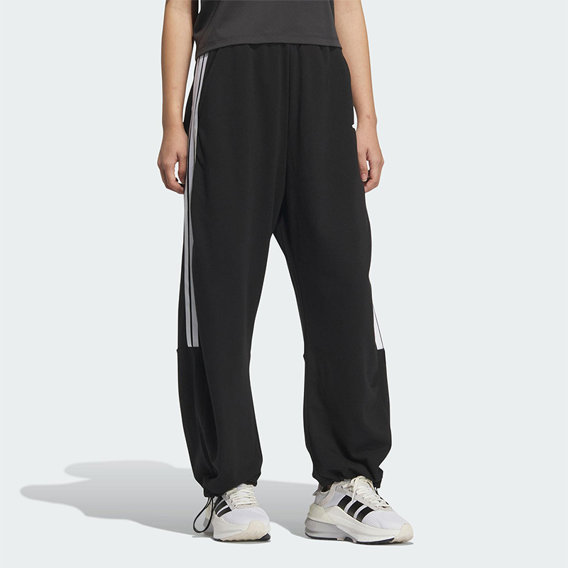 Adidas/阿迪达斯正品三叶草女士宽松经典运动休闲阔腿裤JZ2329