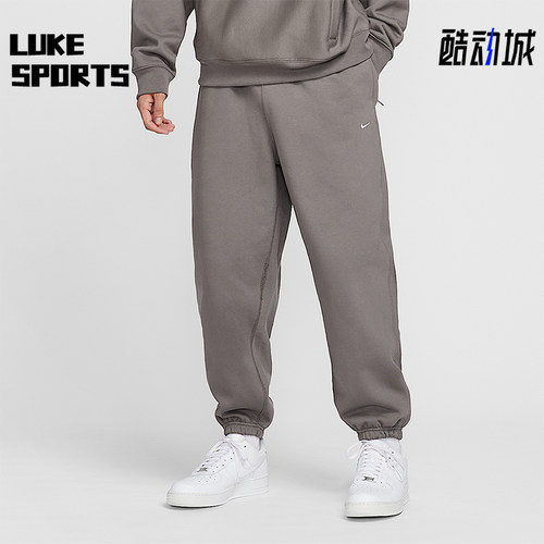 Nike/耐克正品Solo Swoosh男士运动简约加绒户外长裤HV1089-289