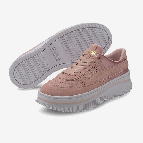 Puma/彪马正品DEVA Soft女士轻便透气经典耐磨厚底板鞋373918-01