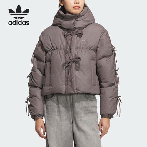 Adidas/阿迪达斯官方正品BOW PLAY DOWN女士保暖运动羽绒服KC2609