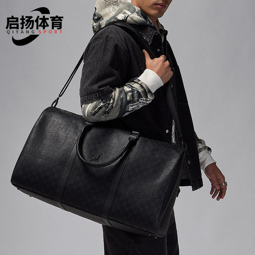 Nike/耐克正品JORDAN男士运动拉链单肩经典斜挎旅行包LM0987-023