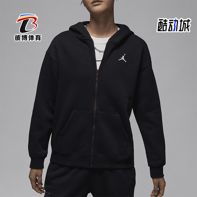 耐克女士宽松休闲连帽加绒卫衣