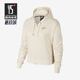 针织休闲外套CD3209 Nike 女士连帽短裤 秋冬新款 110 耐克正品