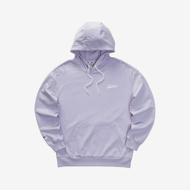 斯凯奇男女同款运动连帽卫衣