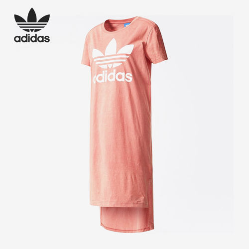 Adidas/阿迪达斯正品三叶草夏季新款女子运动连衣裙CF9972
