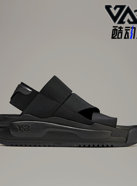 Adidas/阿迪达斯正品男女同款交叉绑带舒适时尚凉拖FZ6401