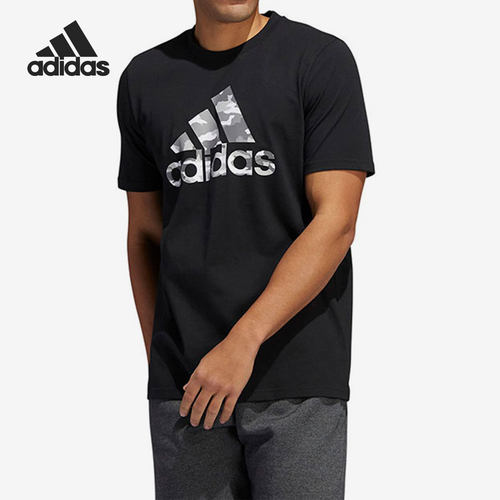 Adidas/阿迪达斯正品新款男子时尚潮流休闲运动短袖T恤HE2370