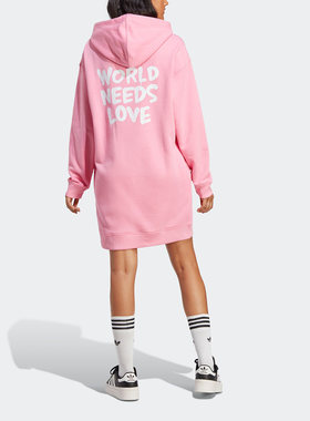 Adidas/阿迪达斯女子长袖连衣裙