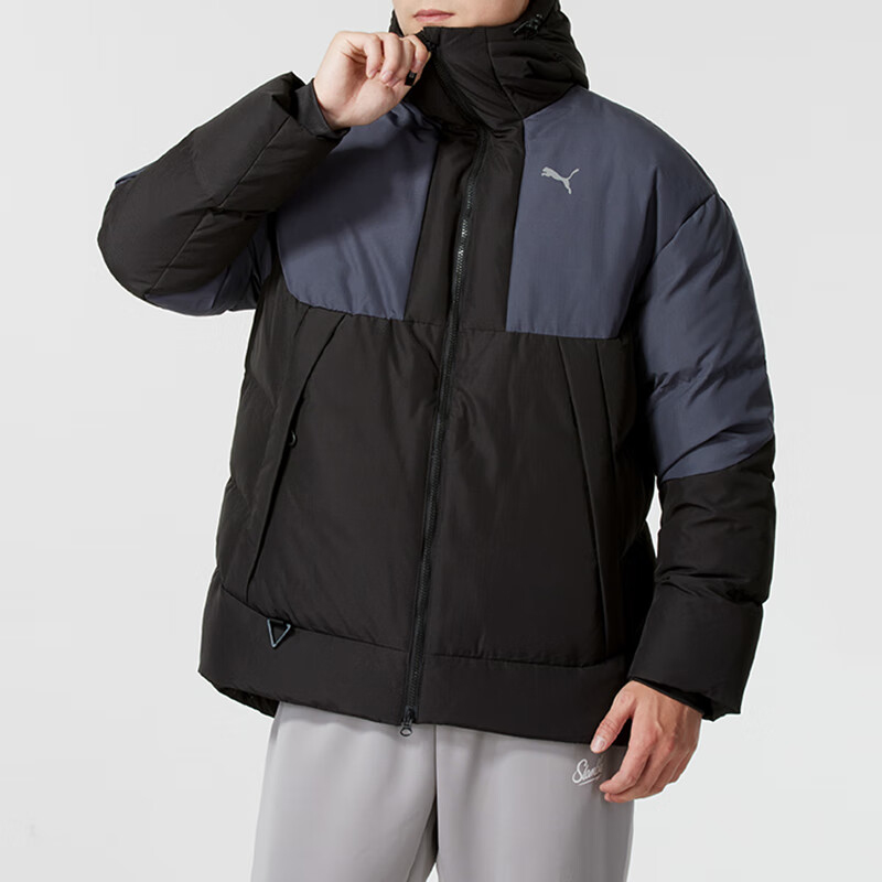 Puma/彪马正品新款男士运动休闲防风排湿羽绒服629739-01
