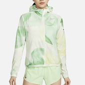 Nike 133 女士拒水连帽跑步夹克防晒衣HF6181 耐克正品 新款