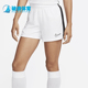 DX0128 Nike FIT女士足球拼接运动松紧腰训练短裤 Dri 100 耐克正品