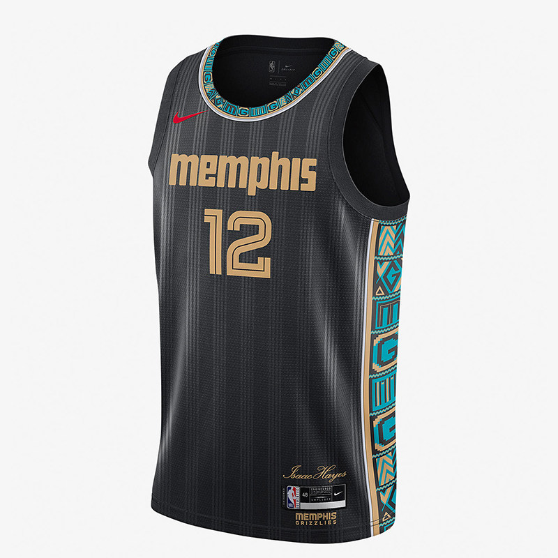 Nike/耐克正品NBA男士拼接运动休闲篮球背心T恤CN1739-010