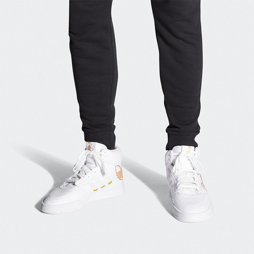 Adidas/阿迪达斯官方正品三叶草 DROP STEP XL男女板鞋 FV4874