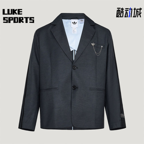 Adidas/阿迪达斯正品三叶草男女宽松经典休闲运动外套KU8911