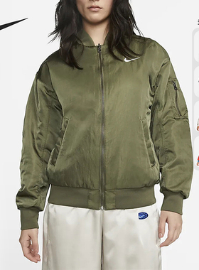 Nike/耐克正品2023新款女子休闲双面穿夹棉外套DV7877-222