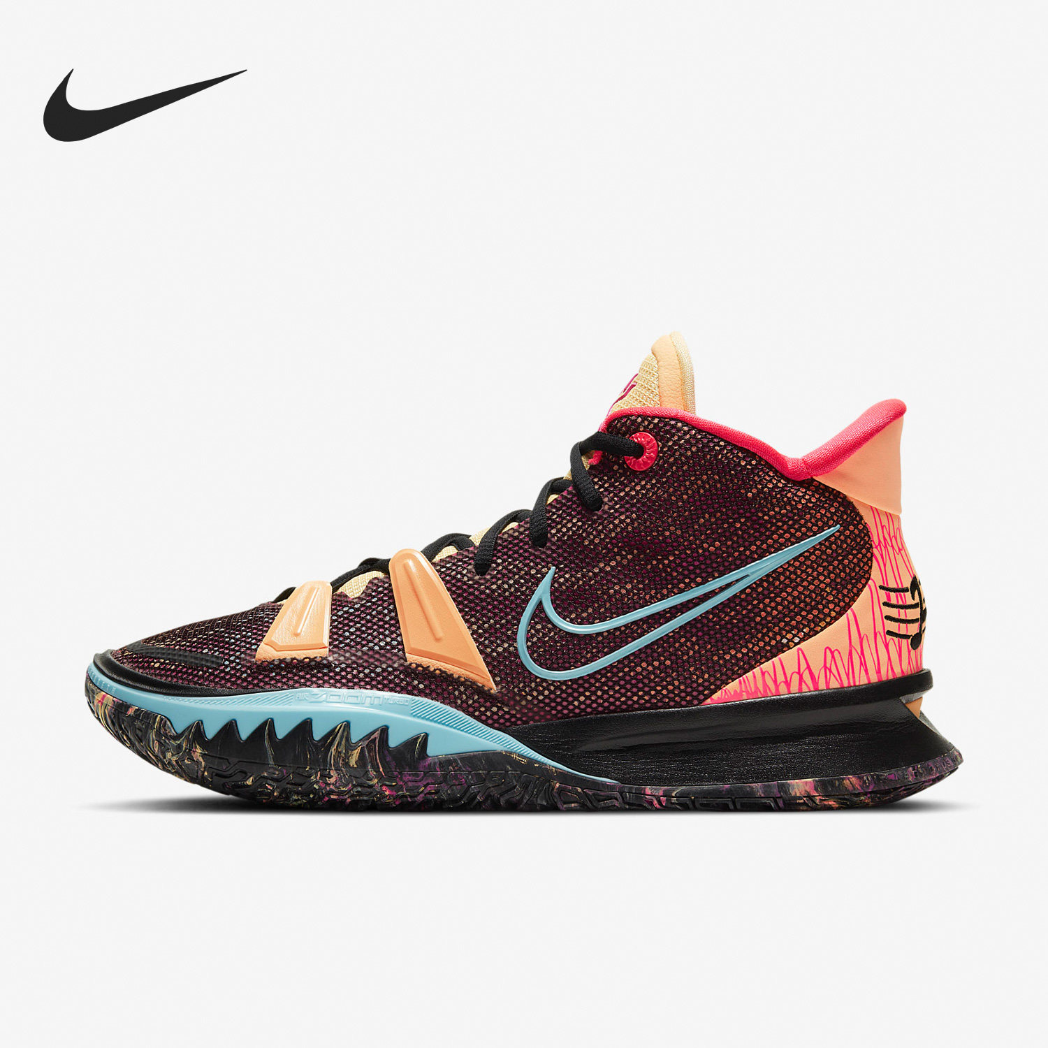 Nike/耐克正品 Kyrie 7欧文7代男士耐磨实战篮球鞋DC0588-002