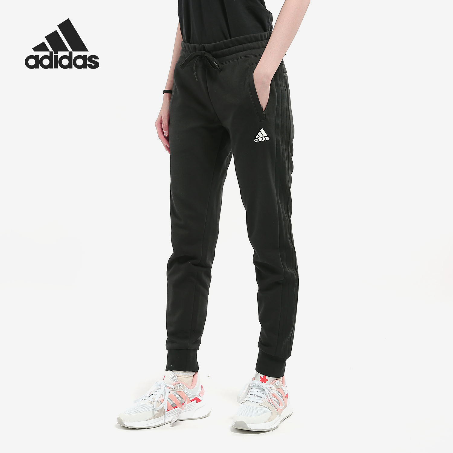 阿迪达斯女子正品运动长裤清仓特价EH3897 EI4689【亚洲码】