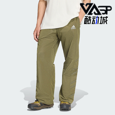 Adidas/阿迪达斯正品2025男士休闲经典足球风宽松训练长裤JX1456