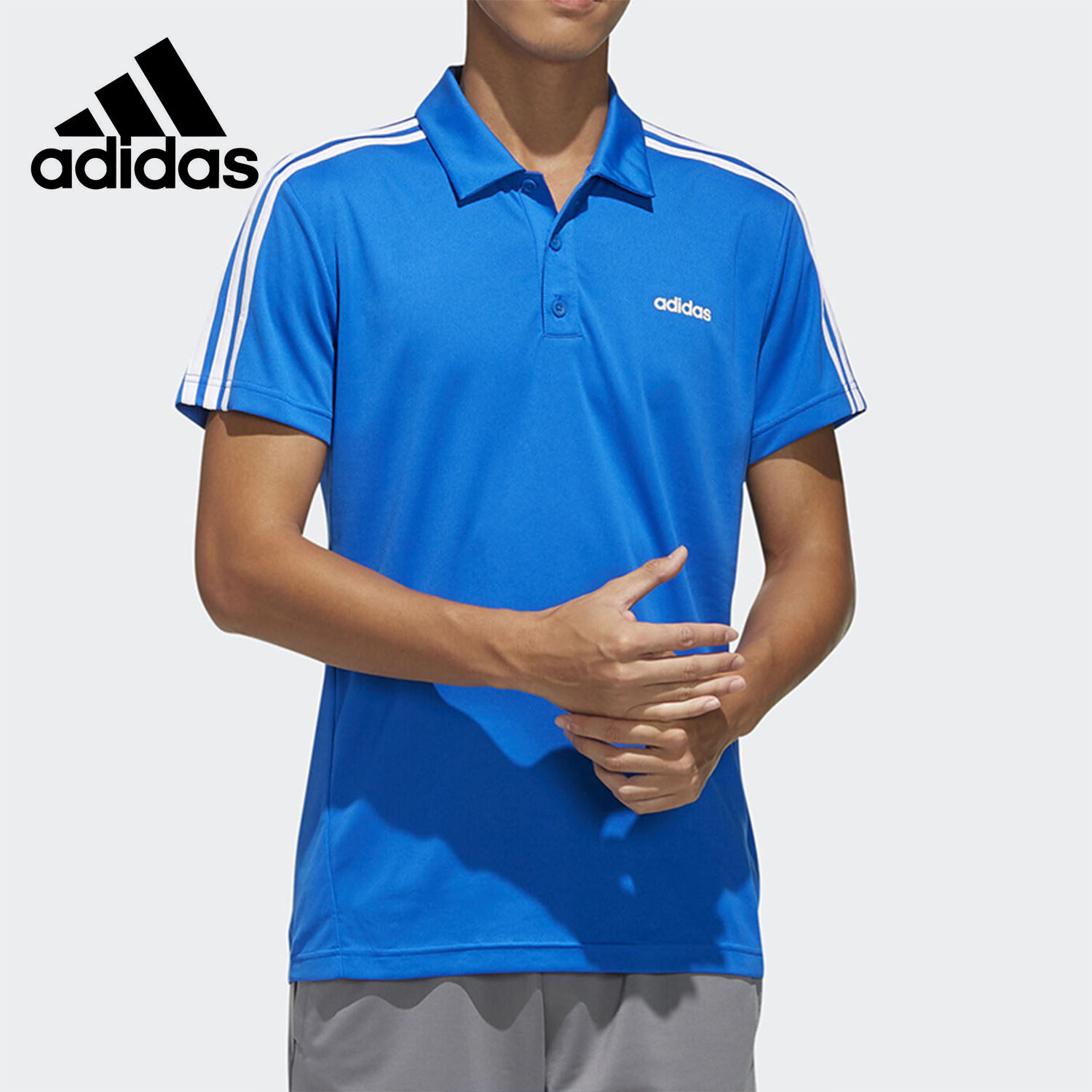 Adidas/阿迪达斯正品当季新款男子轻便舒适短袖Polo衫 FL0325,运动服/休闲服装,运动POLO衫,淘宝优惠券,粉丝福利购,淘宝优惠卷