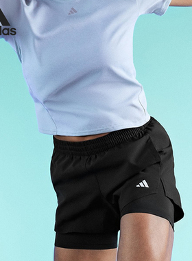 Adidas/阿迪达斯正品春夏新款女子透气运动健身短袖T恤II3245