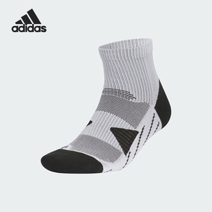 阿迪达斯正品 健身袜一双装 RUN 1PP男女款 JC9306 SOCK Adidas