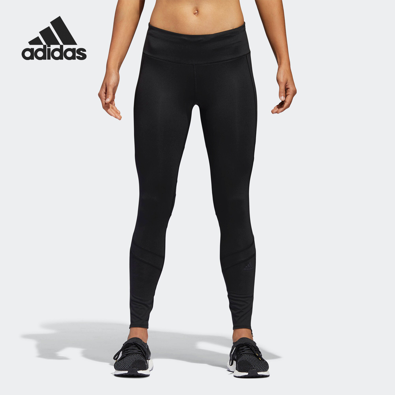 Adidas/阿迪达斯正品 新款 女子跑步运动训练紧身长裤 CG1102