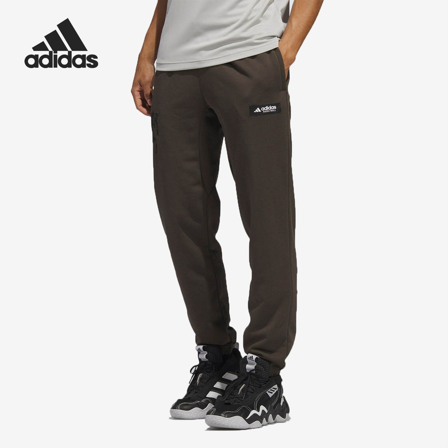 Adidas/阿迪达斯官方正品 LNY LGD PANTS 男子篮球运动裤IL2398