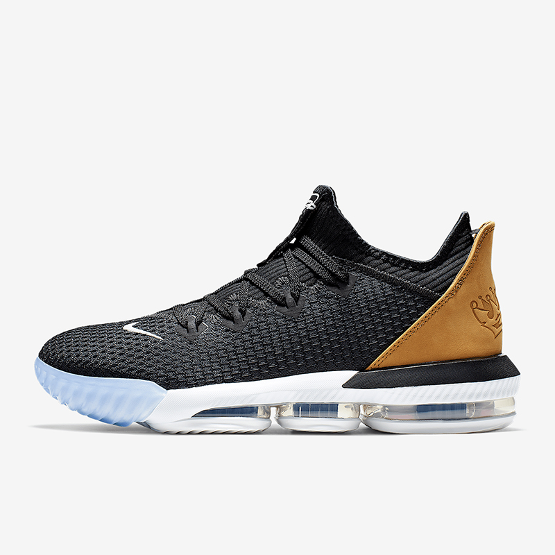 耐克男士低帮气垫厚底耐磨篮球鞋