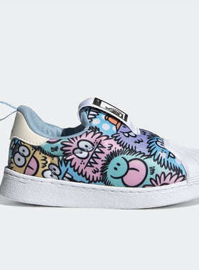 Adidas/阿迪达斯正品SUPERSTAR 360 小童低帮学步运动鞋H02738