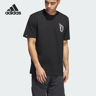 阿迪达斯正品 T男子篮球运动短袖 DON T恤II7789 HTE Adidas