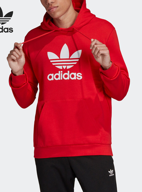 Adidas/阿迪达斯正品当季新款三叶草男子运动套头衫 FM3783