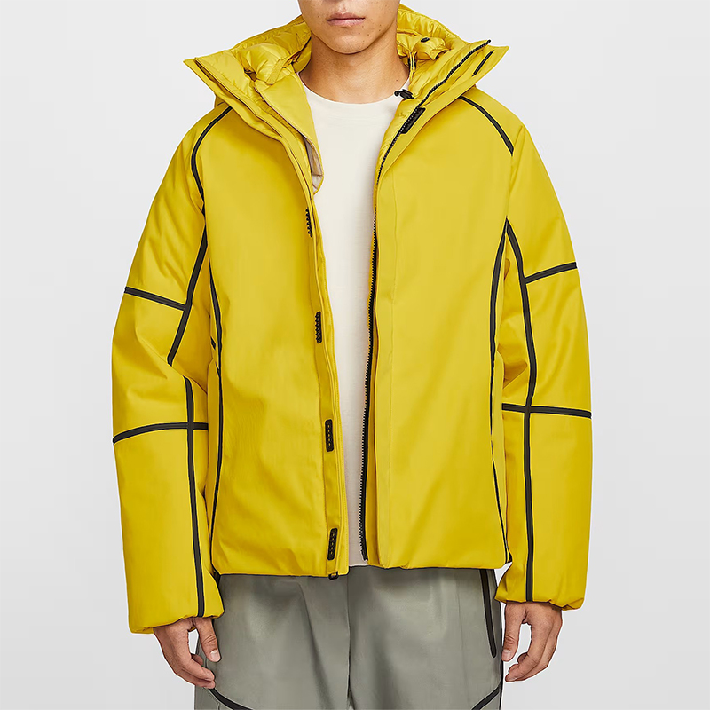 Nike/耐克正品2025男士户外保暖连帽线条运动羽绒服HQ1502-726