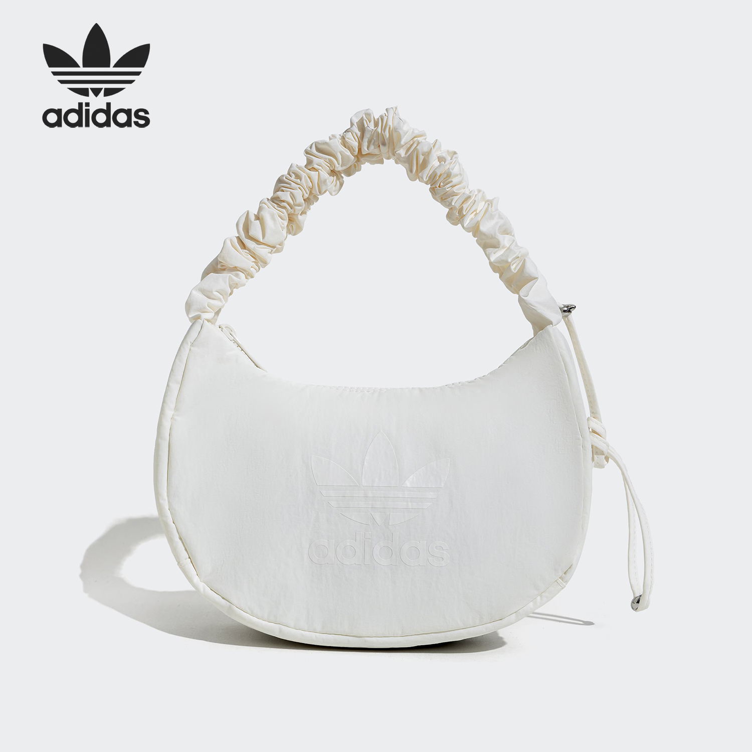 Adidas/阿迪达斯正品三叶草女士云朵斜跨休闲单肩包JX9243