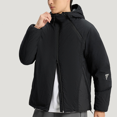 Adidas/阿迪达斯正品2025冬季款男士日常连帽运动耐穿棉服KH0413