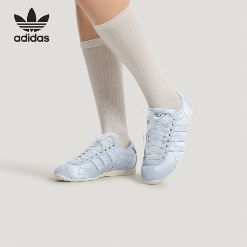 Adidas/阿迪达斯正品三叶草女士薄底时尚经典轻便休闲鞋HQ5199