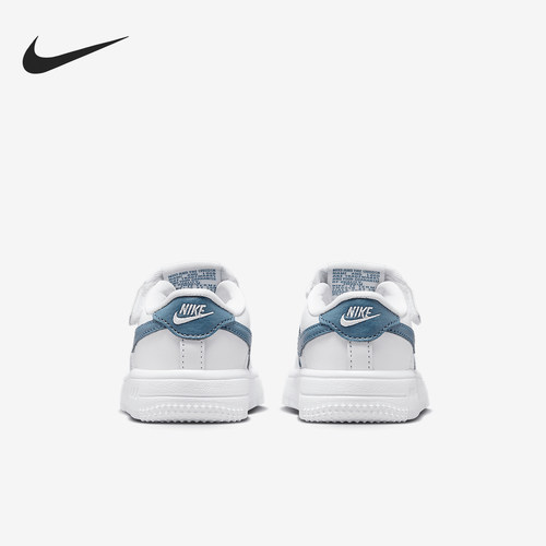 Nike/耐克正品Force 1 Low EasyOn婴童魔术贴板鞋FN0236-110