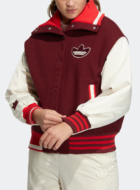 Adidas/阿迪达斯正品春季新款女子运动棒球服外套HY4185