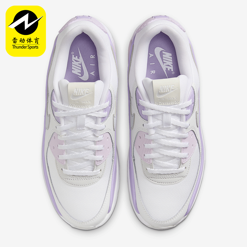 Nike/耐克正品Air Max 90 女士休闲拼接气垫厚底运动鞋FD4328-113