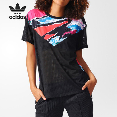 镂空短袖Adidas/阿迪达斯