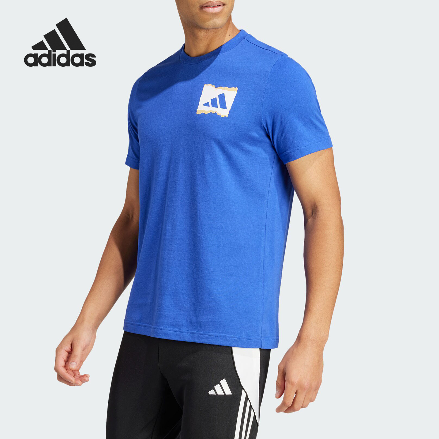 Adidas/阿迪达斯正品M MANTRA 11 G T男士运动休闲短袖IS9324