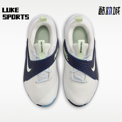 Nike/耐克正品TeamHustleD12新款儿童经典白蓝色篮球鞋HF6279-104