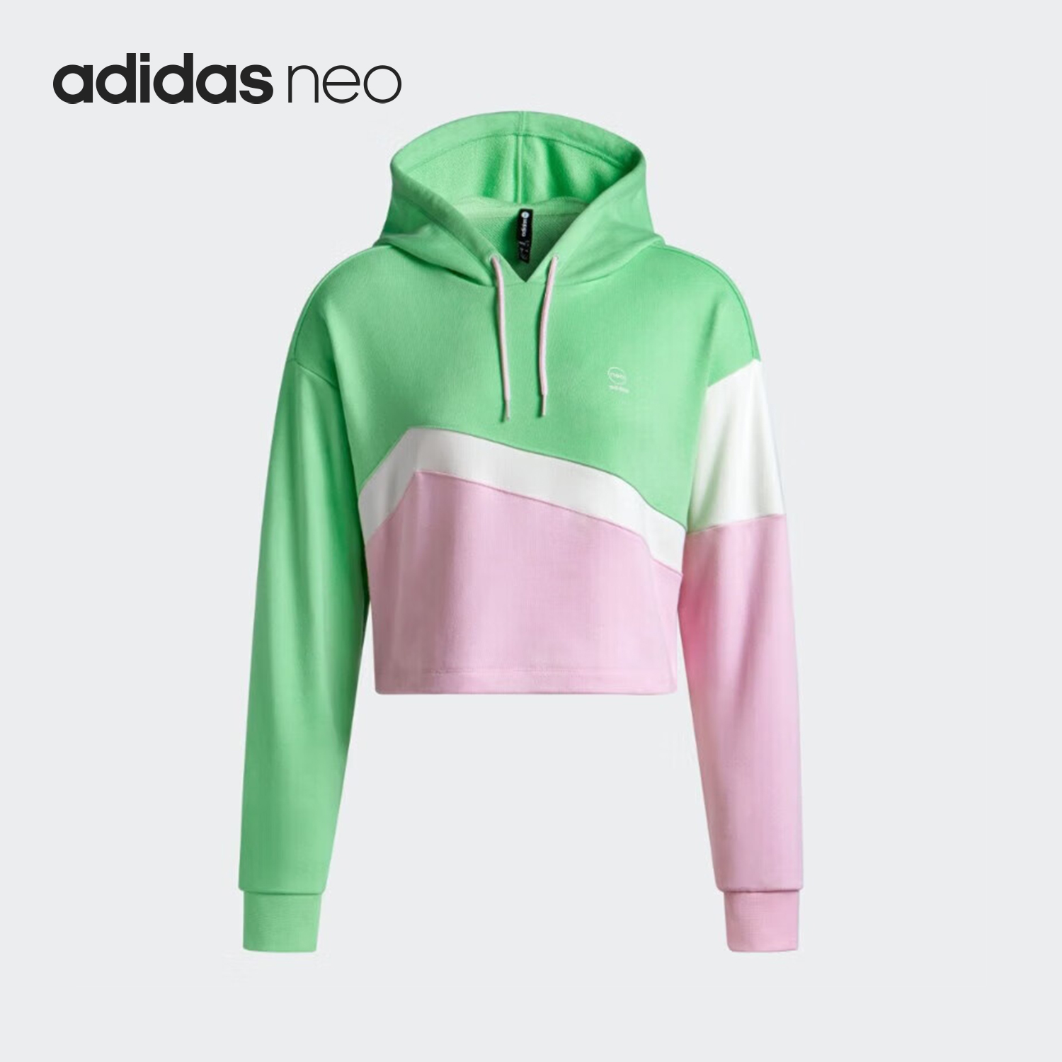 阿迪达斯女士运动套头卫衣