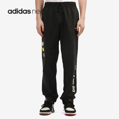 Adidas/阿迪达斯正品 NEO 新款男子运动休闲透气长裤 H45542
