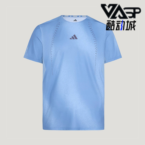Adidas/阿迪达斯正品夏季款男士亲肤透气经典运动短袖T恤KY5051